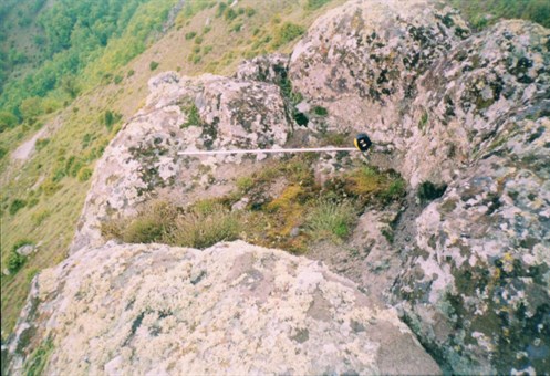 Rock cut altar